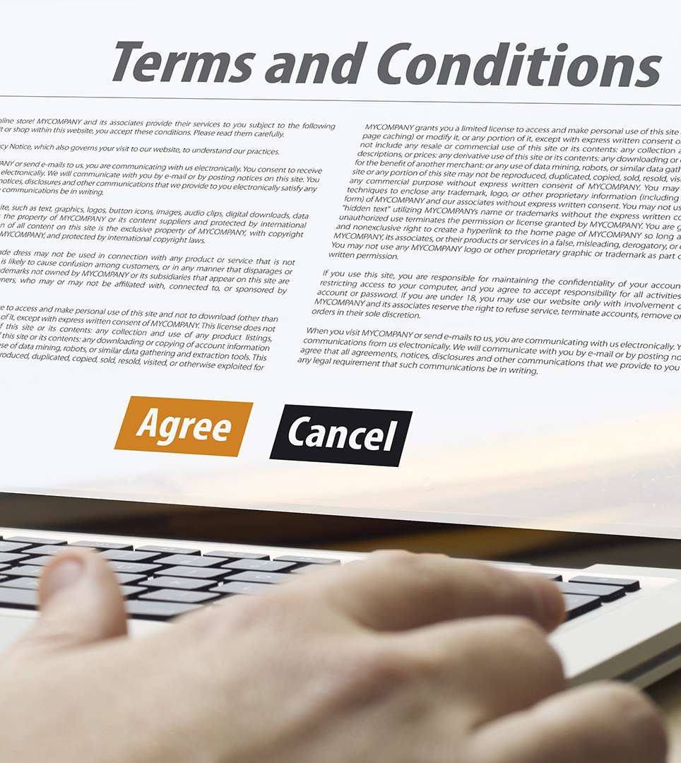 TERMS & CONDITIONS THE FOR LOS PADRES INN WEBSITE